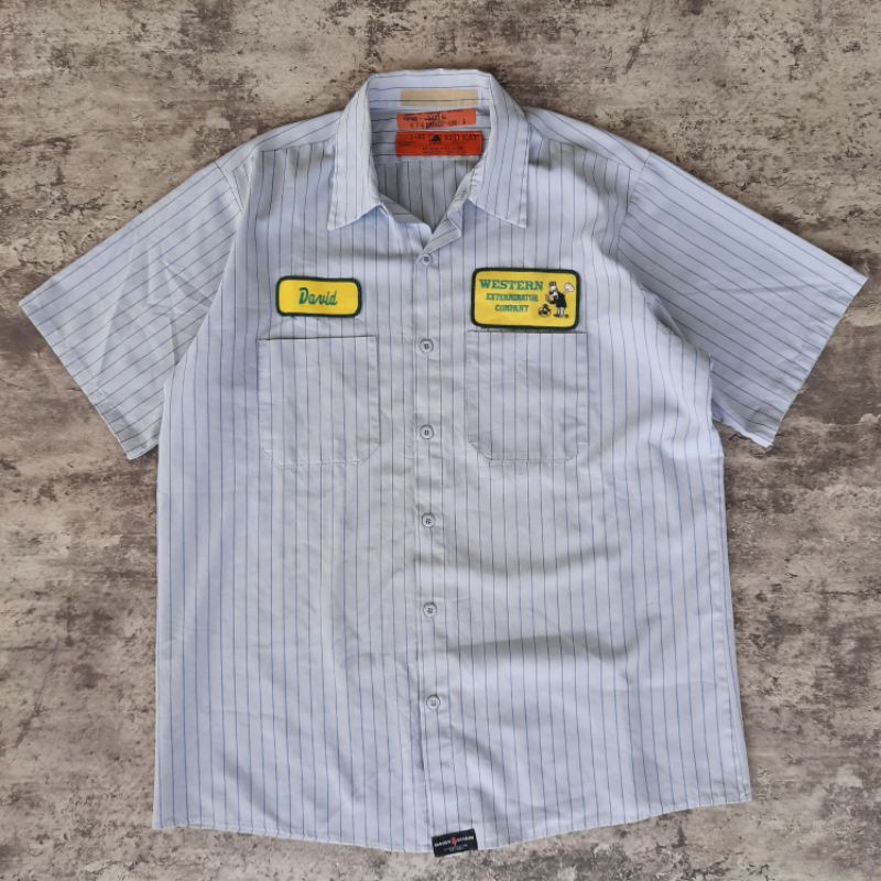 WORKSHIRT REDKAP