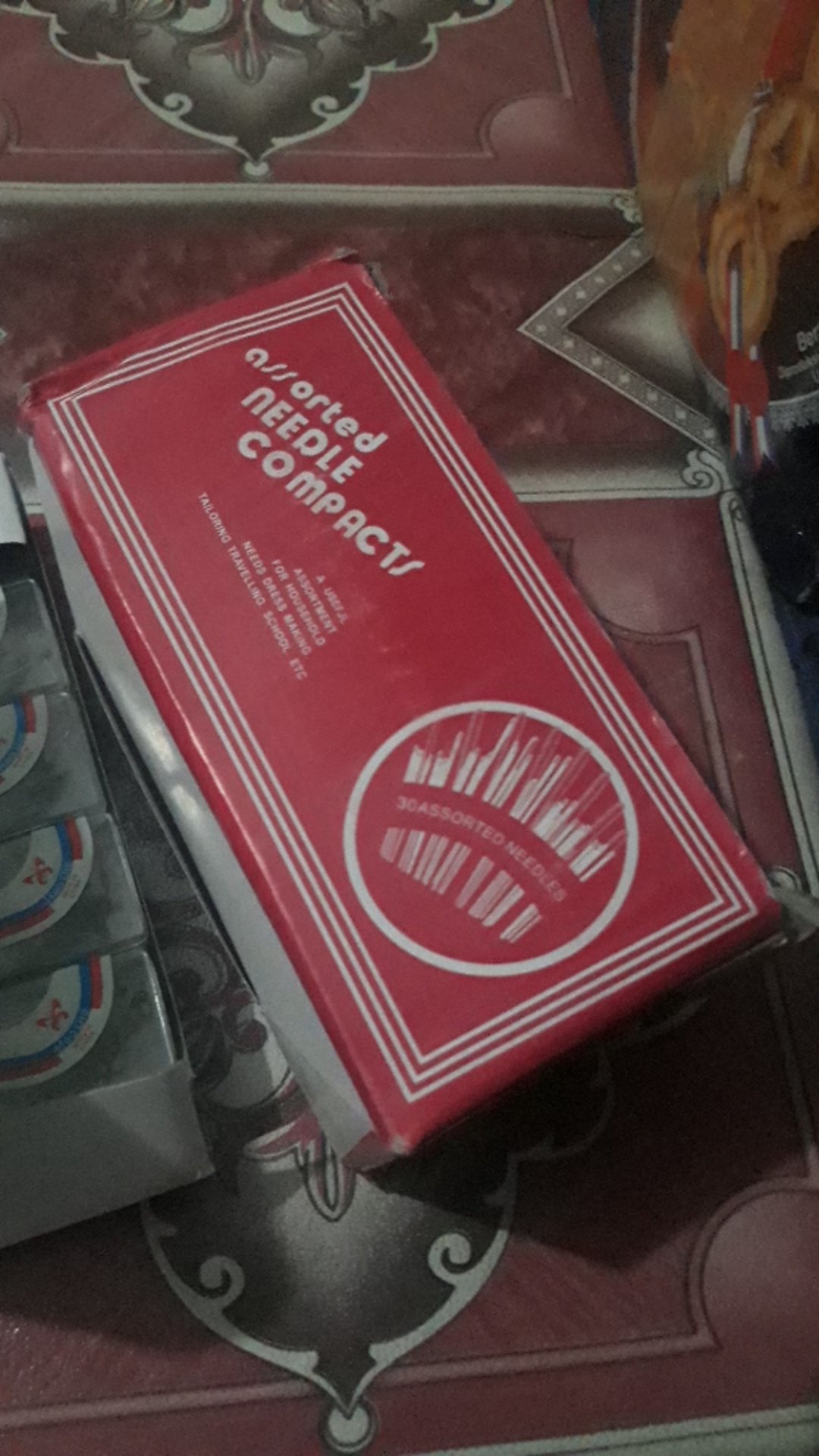 Jarum Piring Warna 1 Pak Isi 24 Pcs