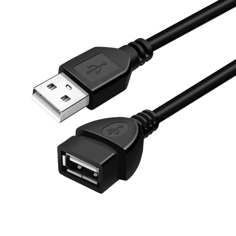 Btsg New Usb 2.0 Kabel Ekstensi Data Charging Male To Female U Disk Hard Drive Cord