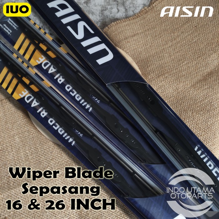 Wiper Mobil Mazda CX7 AISIN Sepasang 16-26&quot; ORIGINAL