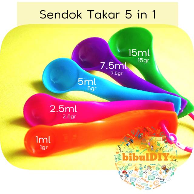 Sendok Takar 5 in 1