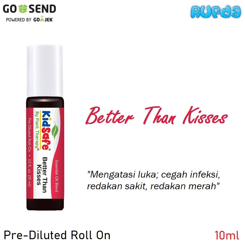 Roll On Better Than Kisses 10ml Plant Therapy Pre Diluted Kidsafe Essential Oil