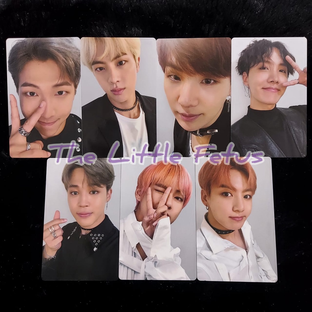 BTS OFFICIAL PHOTOCARD PC FAKE LOVE JAPAN RM JIN SUGA JHOPE JIMIN V ...