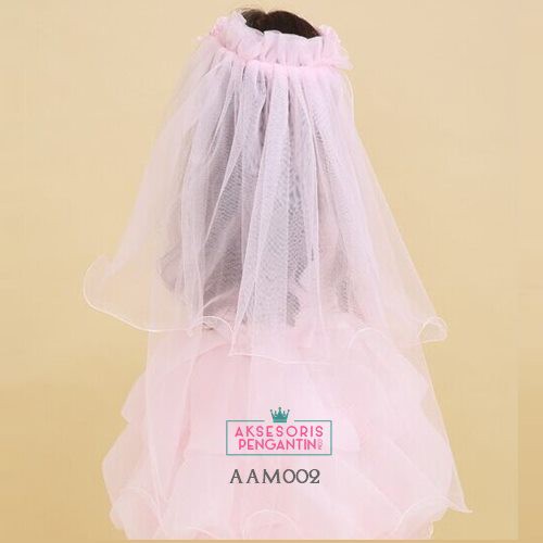 [SIAP KIRIM] MAHKOTA ANAK AKSESORIS RAMBUT FLOWER CROWN BUNGA 2 LAYER AAM002