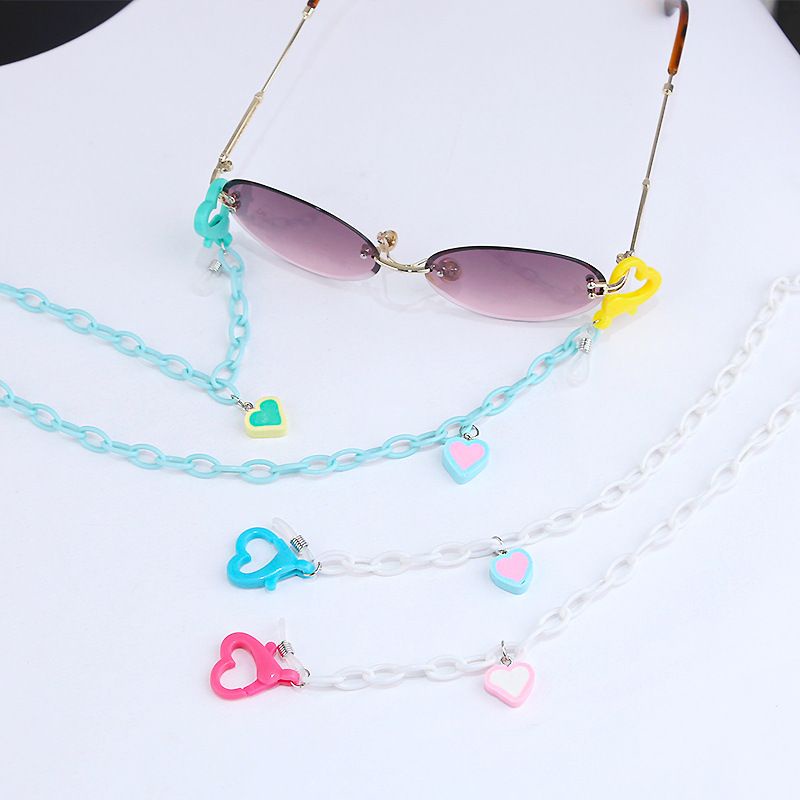 PROMO 5.5 Strap Masker Rantai Import Juntai Love Hati 2in1 Rantai Kacamata / Kalung Masker / Tali Masker