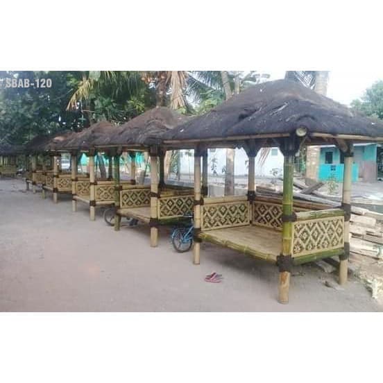 Saung Bambu Atap Ijuk Murah Berkualitas