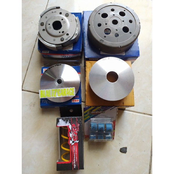 Paket upgrade cvt Spin 125, skywave 125