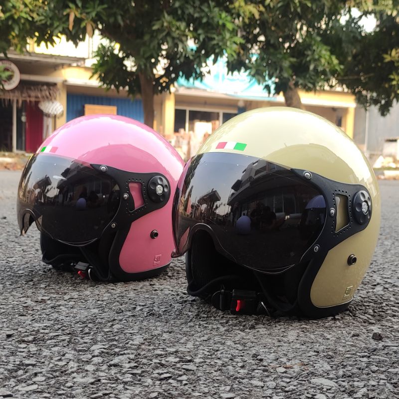 Helm Hijab Wanita / Bogo Dewasa Polos SNI