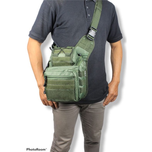 BIG SALE!! Tas Pria Tactical Military  Polos Tas Selempang Pinggang Paha Militer Tas GEAR BAG