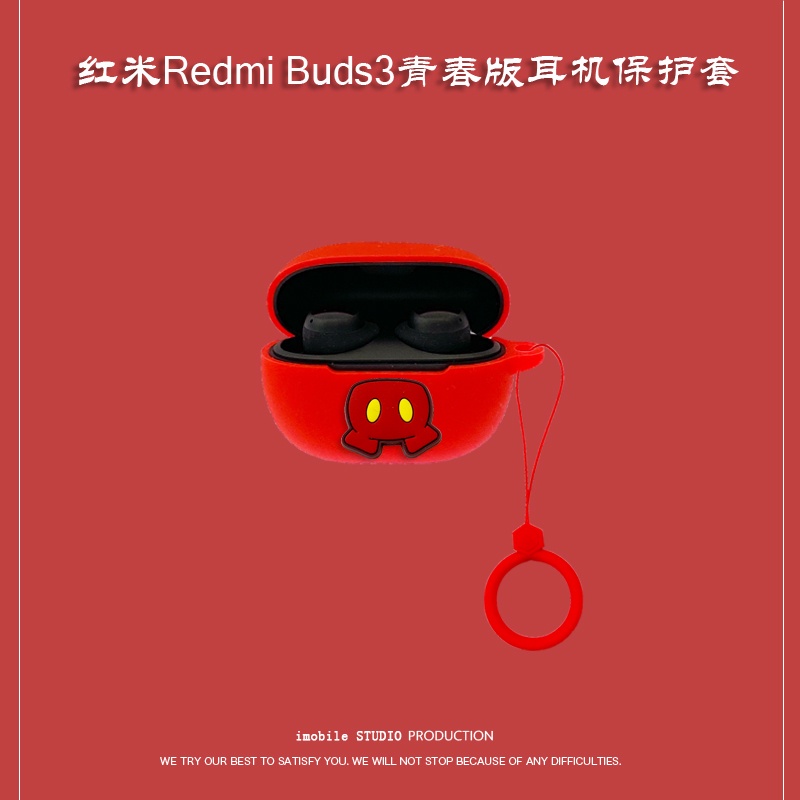 Soft Case Pelindung Headset Untuk Redmi Buds 3 Lite Xiaomi Buds3 Youth Edition