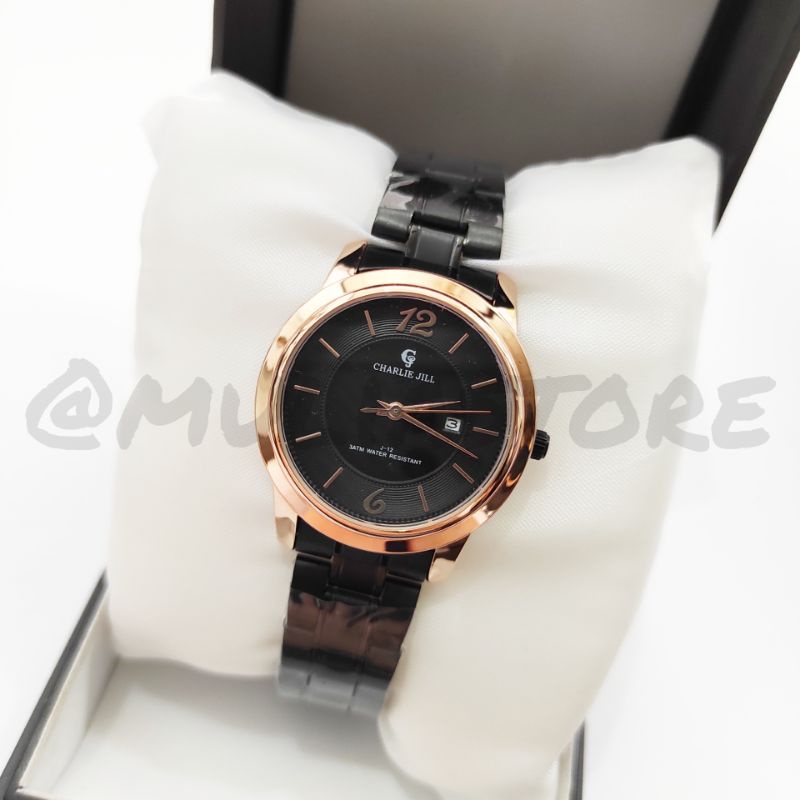 Jam Tangan Wanita Charlie Jill J12 1703 L Analog
