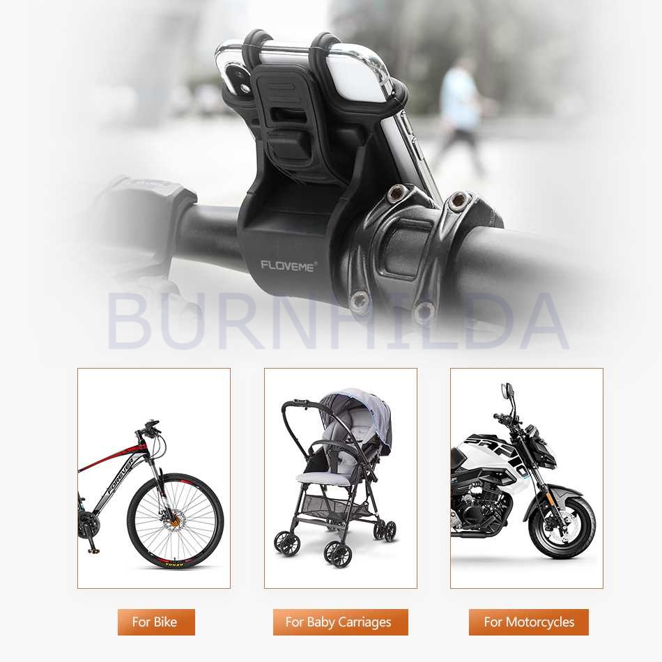 Bike Smartphone Holder Sepeda Universal Bicycle sepeda burnhilda