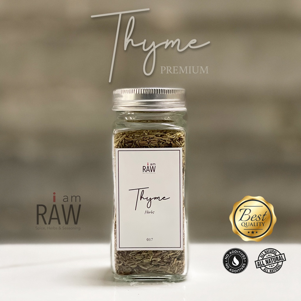 

IAM RAW THYME LEAVES PREMIUM 30gr | DAUN THYME KERING 30gr