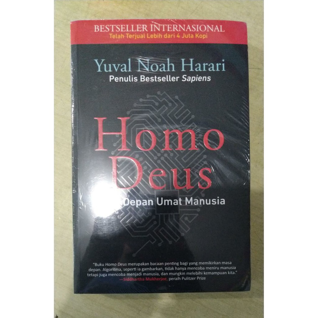 BUKU ORI HOMO DEUS - YUVAL NOAH HARARI - ALVABET