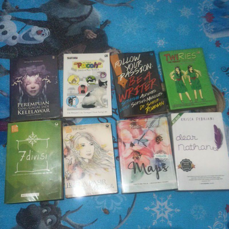 (PART 1) PRELOVED NOVEL (ROMANCE, FRIENDSHIP,  ADVENTURE, COMEDY)