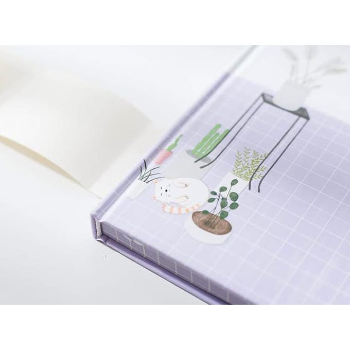

BARU Something About Life Hardcover Ruled Notebook / Buku Tulis