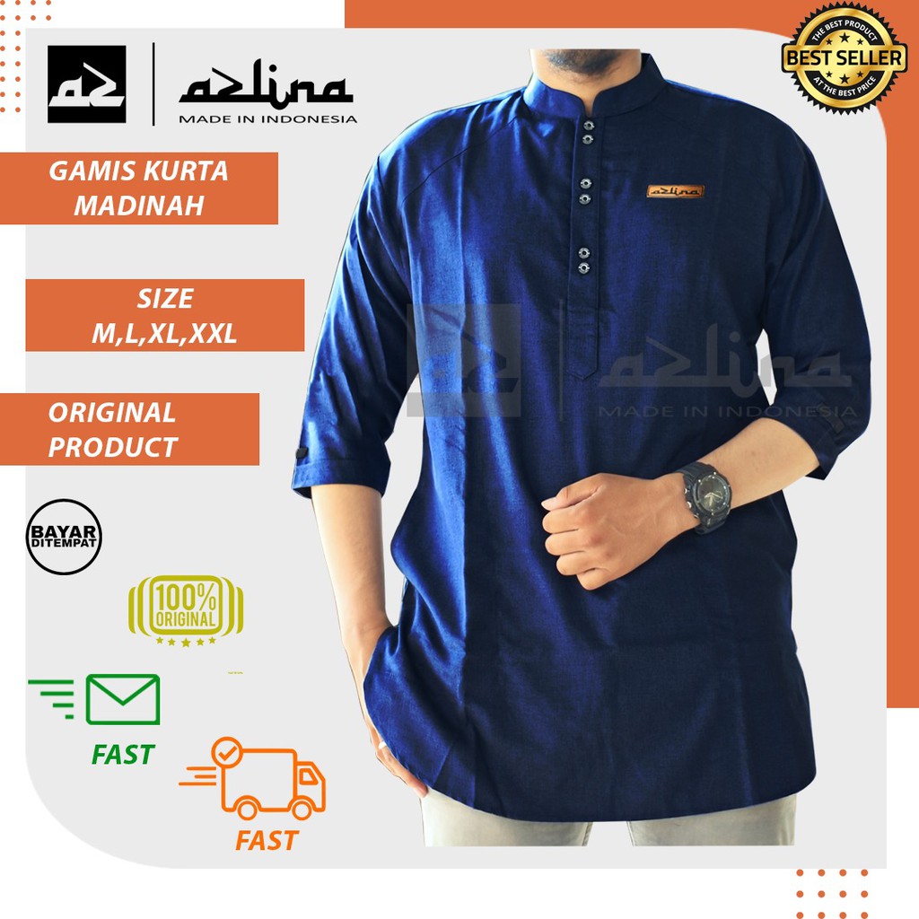 Terbaru Koko Dewasa Kurta Gamis Pakistan ORIGINAL KATUN