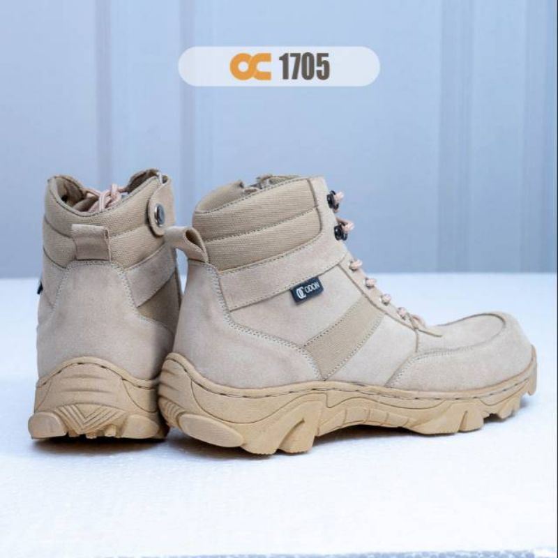 SEPATU BOOT KULIT MODEL DELTA OC-1705