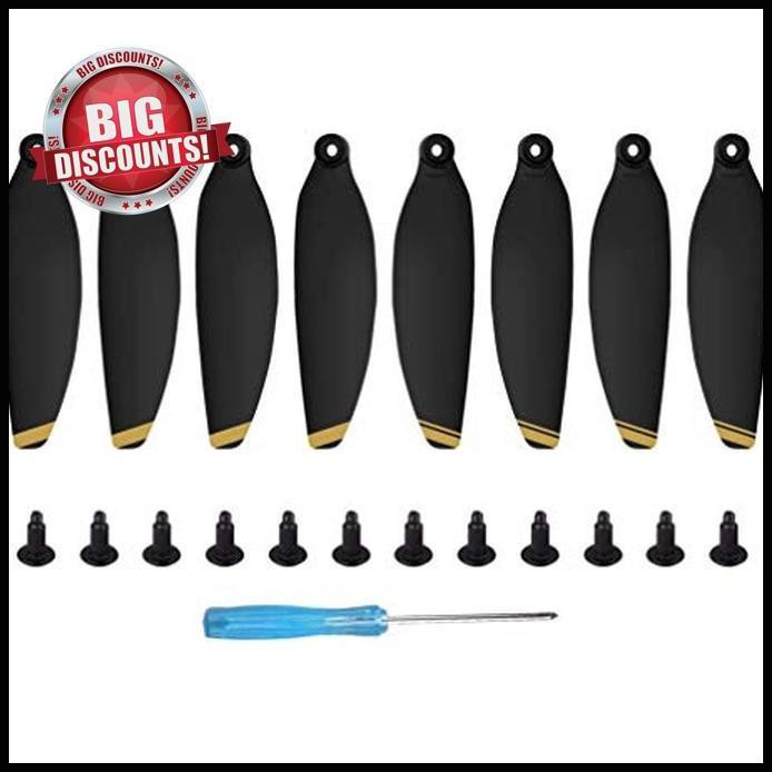 Baling Baling Drone 8 Pcs 4726F Low Noise Quick Release - Emas