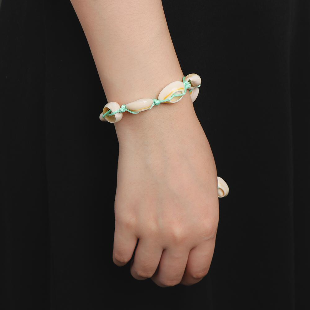 Lily Shell Gelang Wanita Gadis Adjustable Boho Perhiasan Kaki Rantai