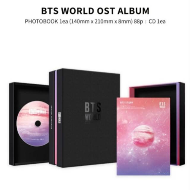 OPEN SHARING BTS WORLD OST LIMITED PACKAGE