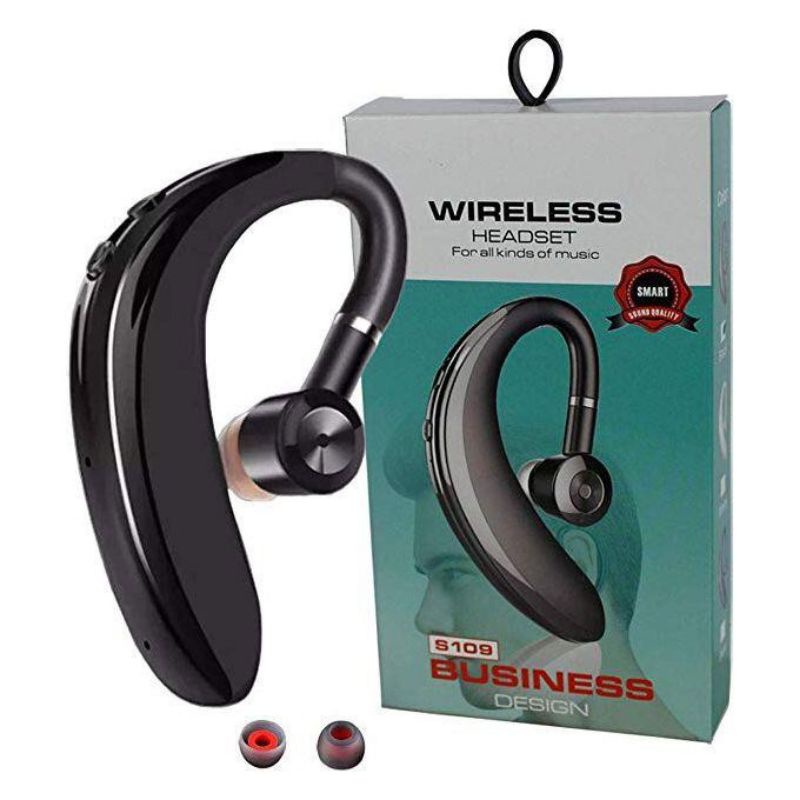 (ba) HF Handset Wireless S109 Business Earphone Bluetooth S109 Wireless