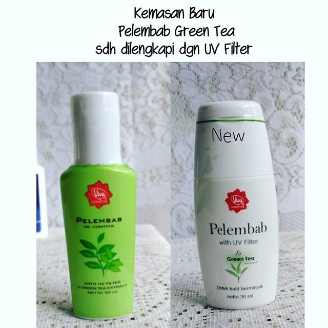 Bisa Cod Viva Pelembab Green Tea 30ml Indonesia