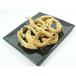 

Keripik Belut 500Gram Keripik Ikan Belut Premium Renyah Gurih Nagih