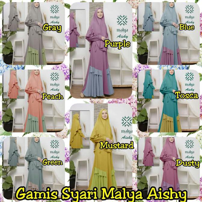 Gamis Syari Malya Aishy -