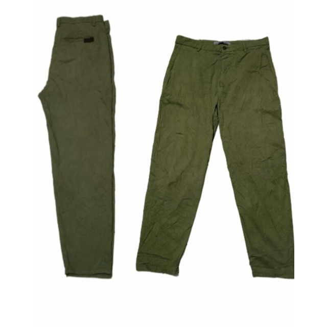 celana chino pria panjang zara man original