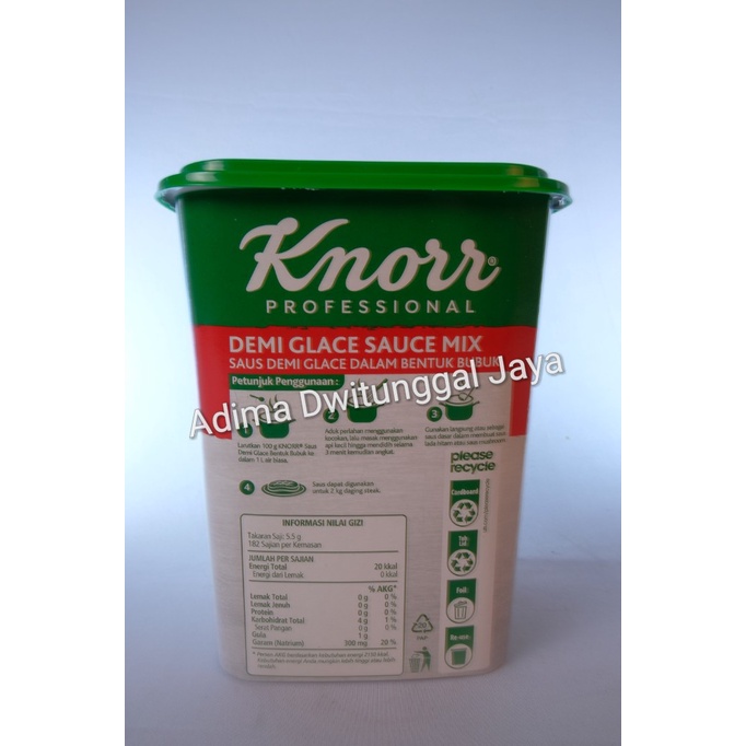 Saus Demi Glace 1kg Knorr / Knorr Tub Demi Glace/ Bumbu Penyedap/Saus