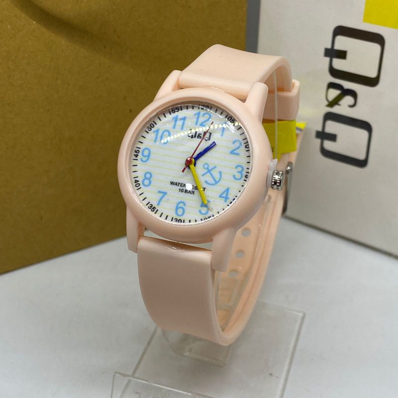 Jam Tangan Wanita Q&amp;Q QQ Fashion tali Rubber