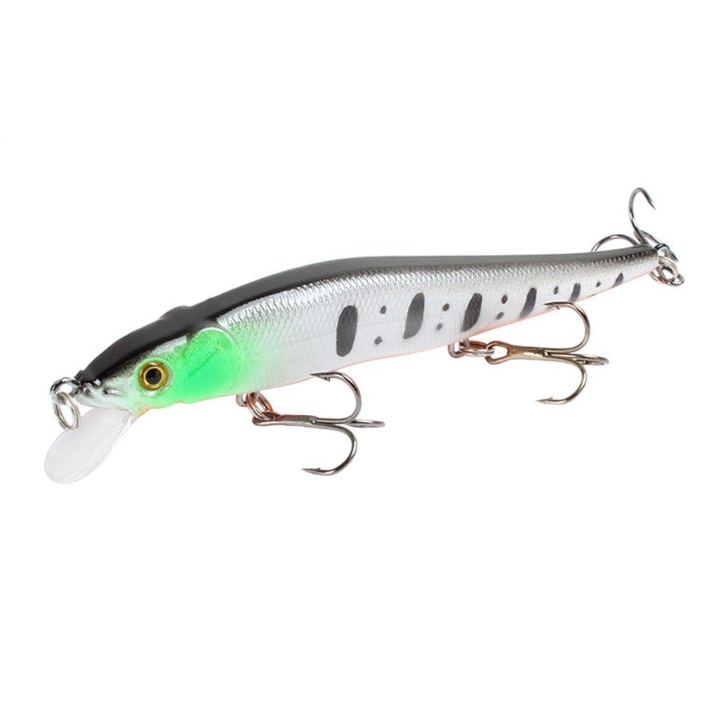 Top 11.5cm 14g Pemikat Pancing 3D Eyes High Hit Rate Hard ABS Bentuk Ikan Kecil