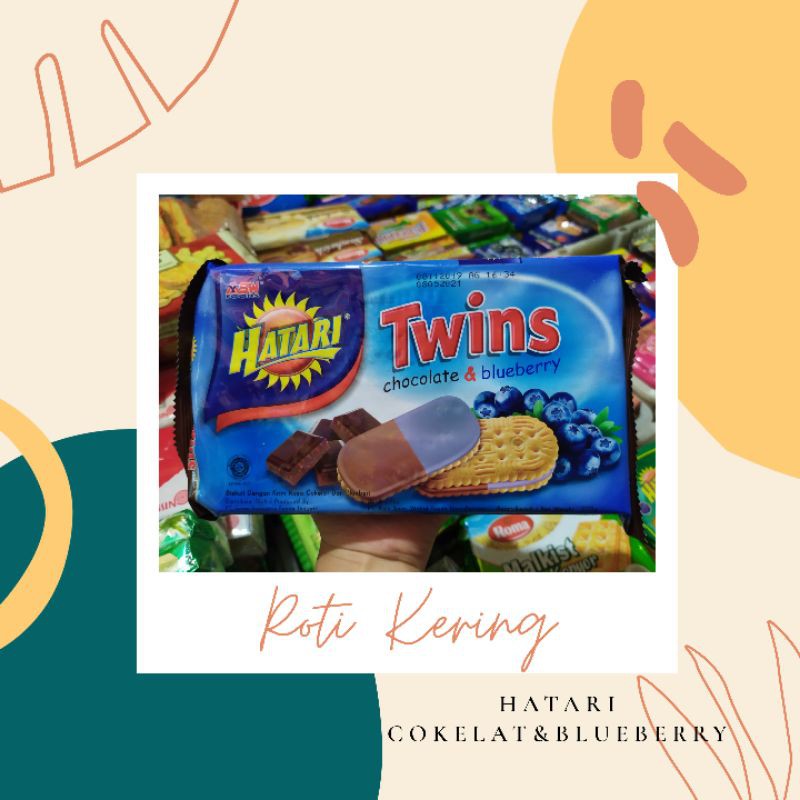ROTI KERING HATARI - RASA COKELAT - COKELAT ORANGE - VANILLA - COKELAT BLUEBERRY