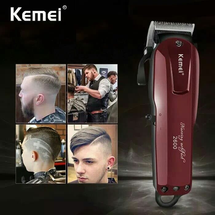 Mesin Cukur Kemei2600 Hair Clipper Cordless Kemei KM-2600