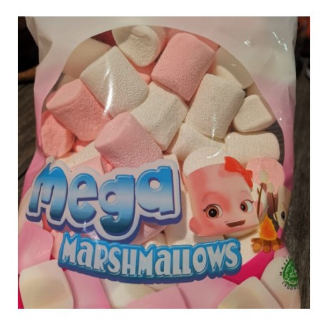 

Corniche Mega Marshmallow Pink & White 300gr
