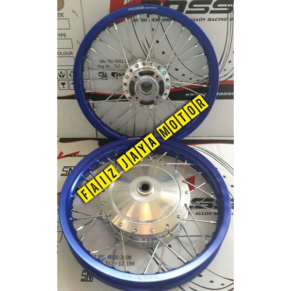 Velg velk variasi ukuran ring 14-140 merk v.rossi jari croom untuk mio sporty & mio soul