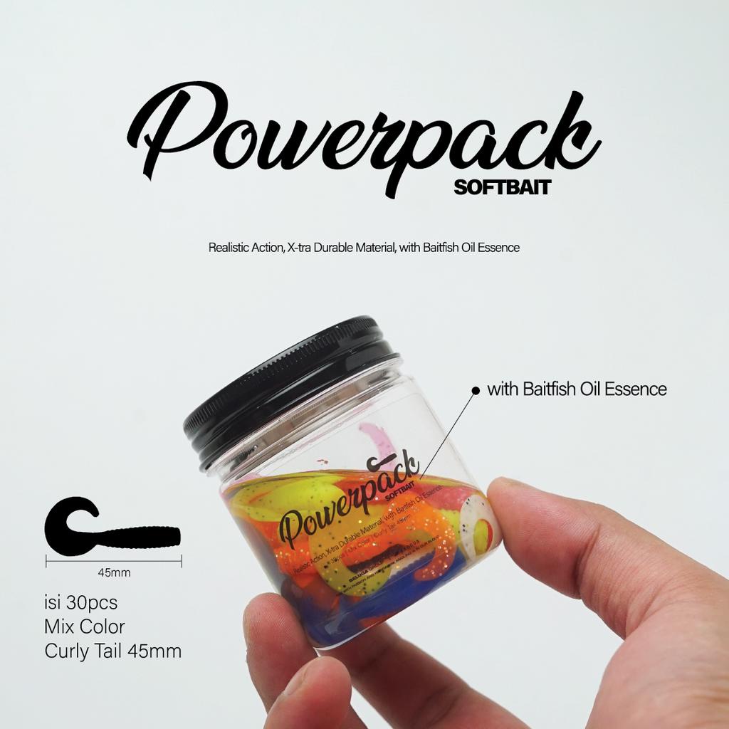 Exodus Power Pack - Curly Tail 45 | Softlure | Soft Plastic Lure | SP