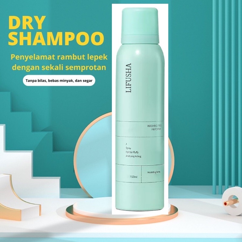 Lifusha Hair Shampoo - Colab Dry Shampoo READY