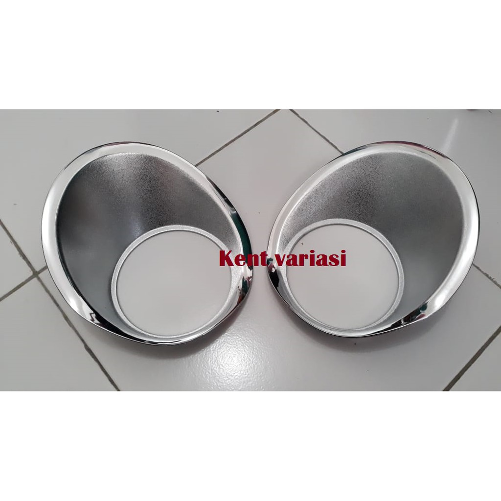 Garnish Ring Fog Lamp Foglamp All New Avanza Type Tipe Veloz Chrome