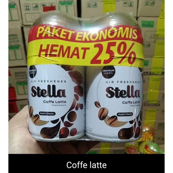 STELLA MATIC 225ML PAKET ISI 2 PEWANGI RUANGAN