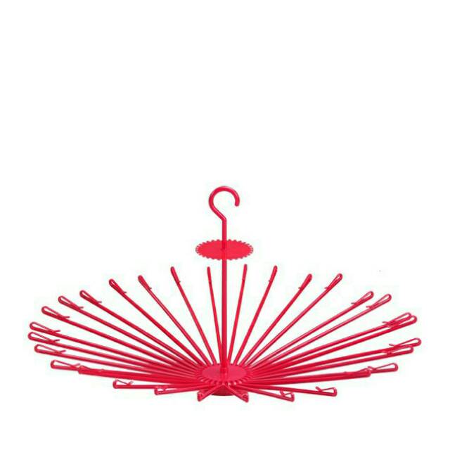 Folding hanger //gantungan baju // jemuran gantung ( 24 stick )