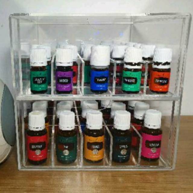 Acrylic Display Essential Oil,tempat Kutek Akrilik