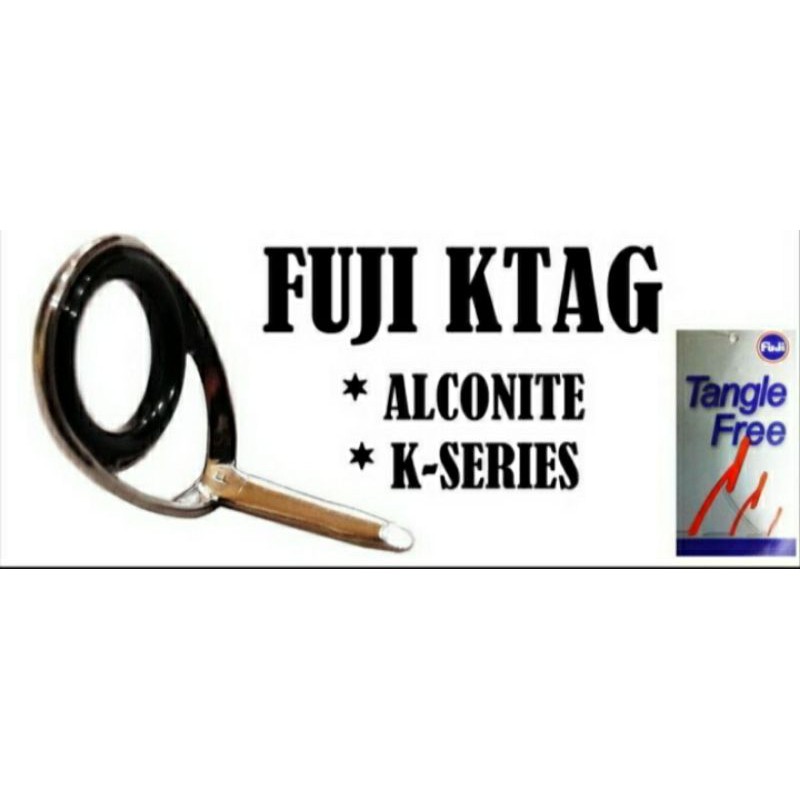 GUIDE FUJI ALCONITE K-SERIES KTAG (SILVER) / CCKTAG (FROSTED SILVER)