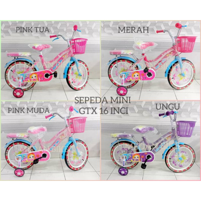 sepeda mini anak GTX 16 inc