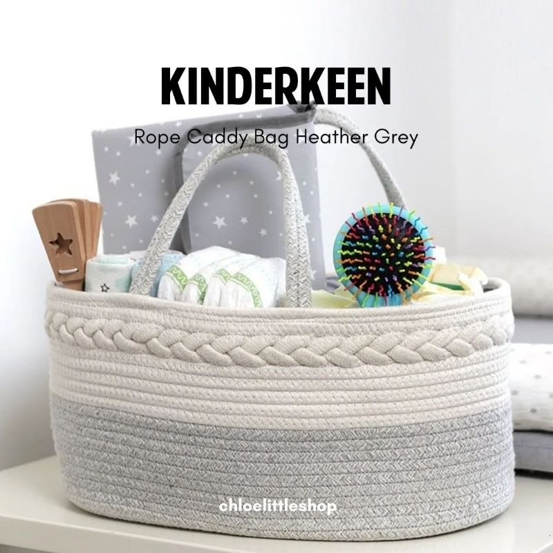 Kinderkeen Rope Caddy Bag 2 Tone – Heather Grey