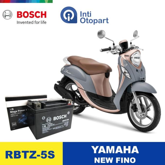 *****] Accu Aki Motor YAMAHA NEW FINO ORIGINAL BOSCH