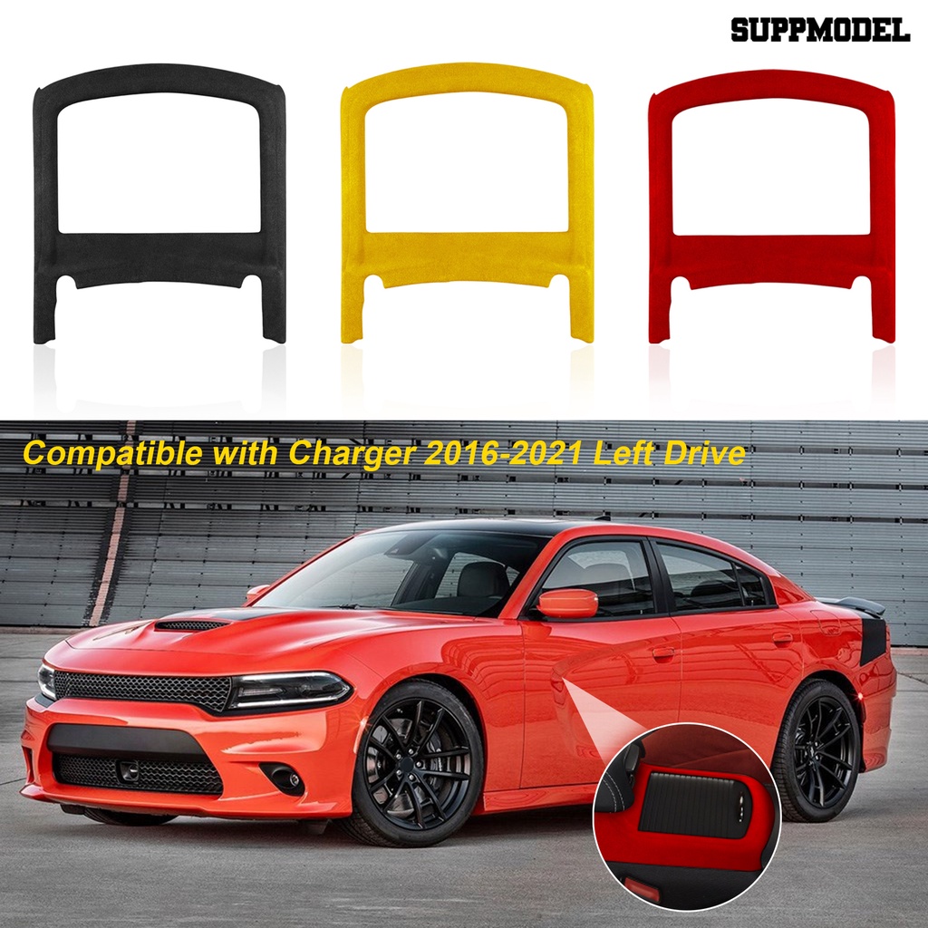 Suppmodel Frame Cover Holder Gelas Depan Mobil Dodge Charger 2016-2021