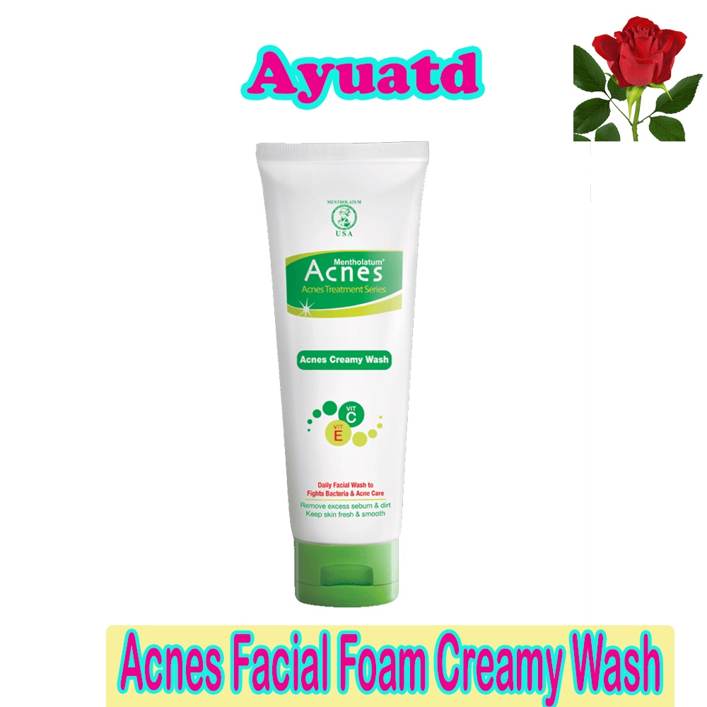 Acnes Facial Foam Creamy Wash 100 Gr