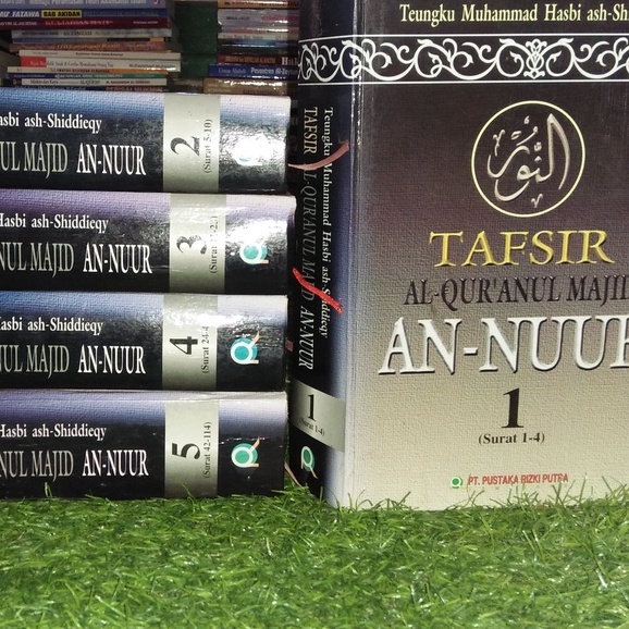 BUKU TAFSIR AL QURANUL MAJID AN NUUR - TEUNGKU MUHAMMAD HASBI ASH SHIDDIEQY [ORIGINAL]